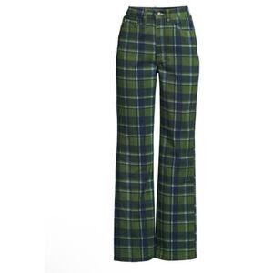 WeWoreWhat High Rise Dad Jeans In Classic Plaid -28